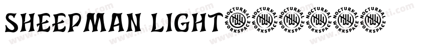 Sheepman Light字体转换